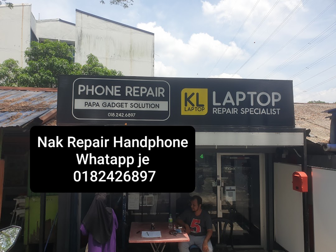 Papa Gadget Solution repair phone murah KL selangor