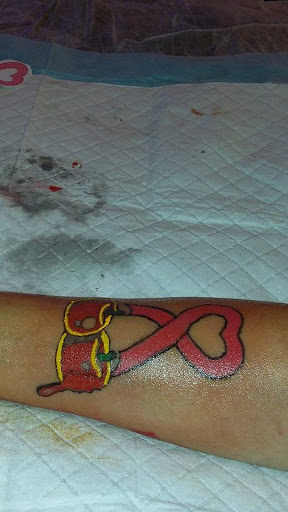 Explore nightmare before christmas tattoo ideas, creative tattoo ideas in Amarillo, available at Illustrated Lady Tattoo & Piercing Studio & School