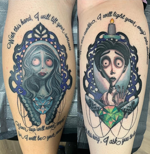 Explore throat tattoo ideas for men, creative tattoo ideas in Youngstown, available at Twisted Metal Custom Body Art