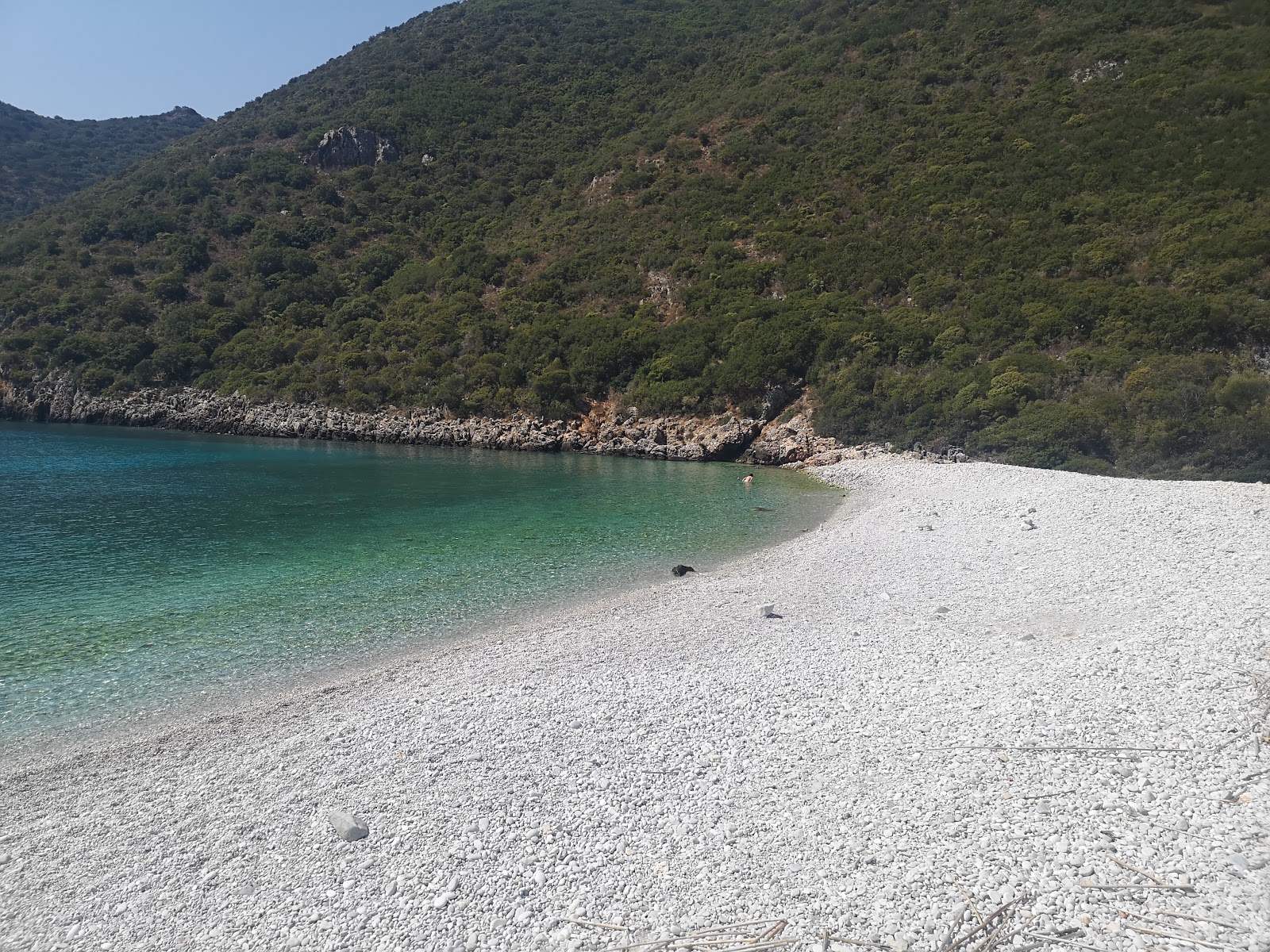 Antrogialos beach'in fotoğrafı vahşi alan