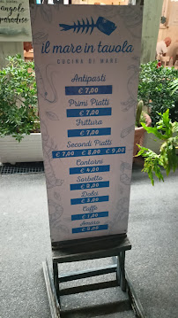 Restaurant de fruits de mer Il Mare In Tavola à Terracina - menu / carte