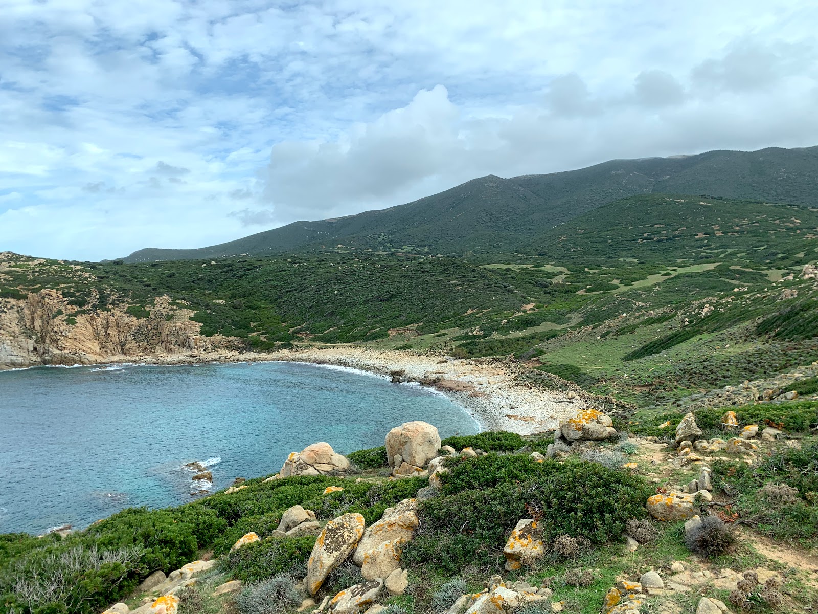 Fotografie cu Cala is Tramatzus cu golful spațios