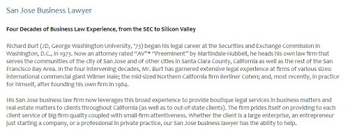 Lawyer «Richard G. Burt», reviews and photos