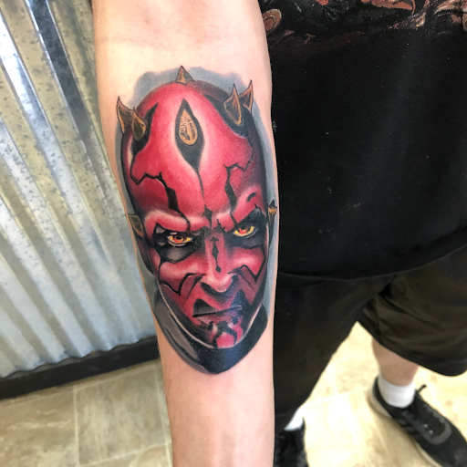 Explore rest in peace dad tattoo ideas, creative tattoo ideas in Leesville, available at Integrity Tattoo