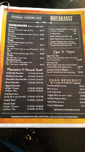 Cafe «Stedman Cafe», reviews and photos, 6335 Magnolia-Stedman Rd, Mayville, NY 14757, USA