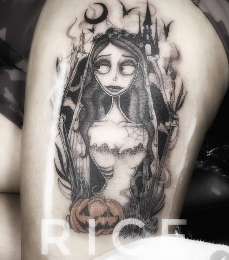 Explore collarbone tattoo ideas for men, creative tattoo ideas in Downey, available at Dotta Ink Tattoo & Piercing Parlour
