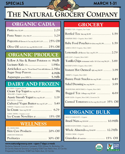 Organic Food Store «Berkeley Natural Grocery Company», reviews and photos, 1336 Gilman St, Albany, CA 94706, USA