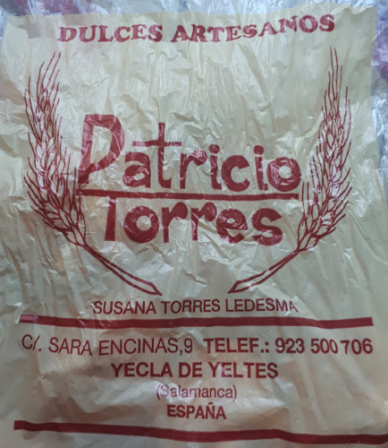 Dulces artesanos P . Torres en Yecla de Yeltes