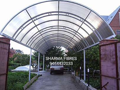 Tensile structure manufacturer Car Parking Shades Fiberglass sheet skylight domes Garden Gazebo, Roofing Sheet Amritsar