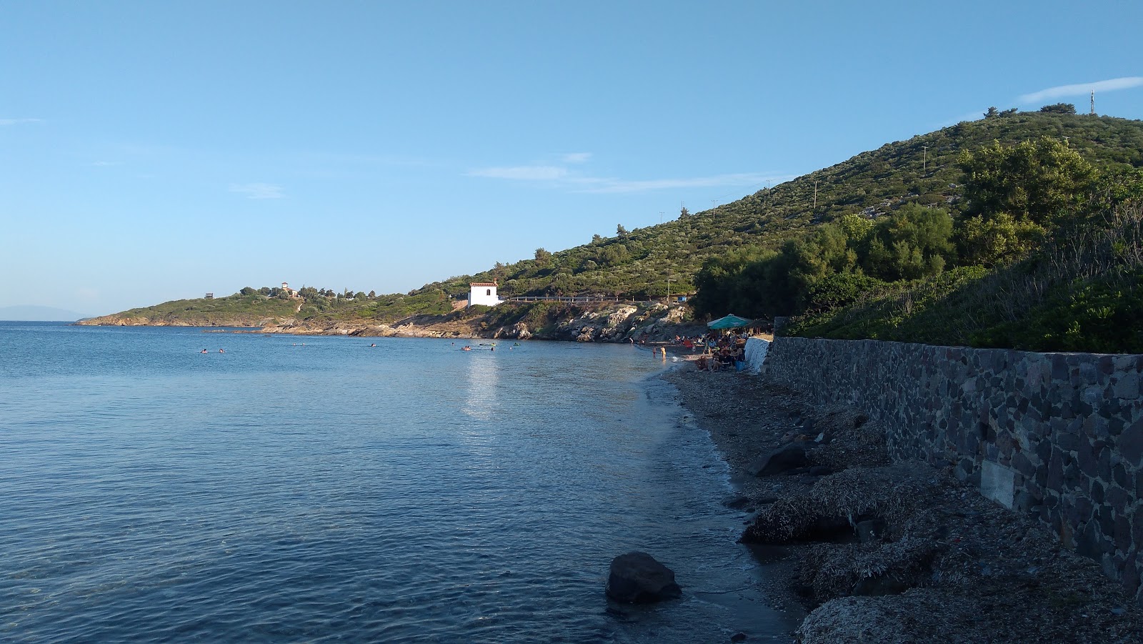 Photo of Petalidi beach located in natural area