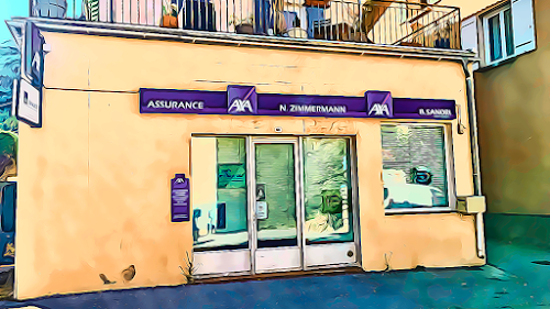 Agence d'assurance AXA Assurance et Banque Zimmermann Sandri Maurel Saint-André-les-Alpes