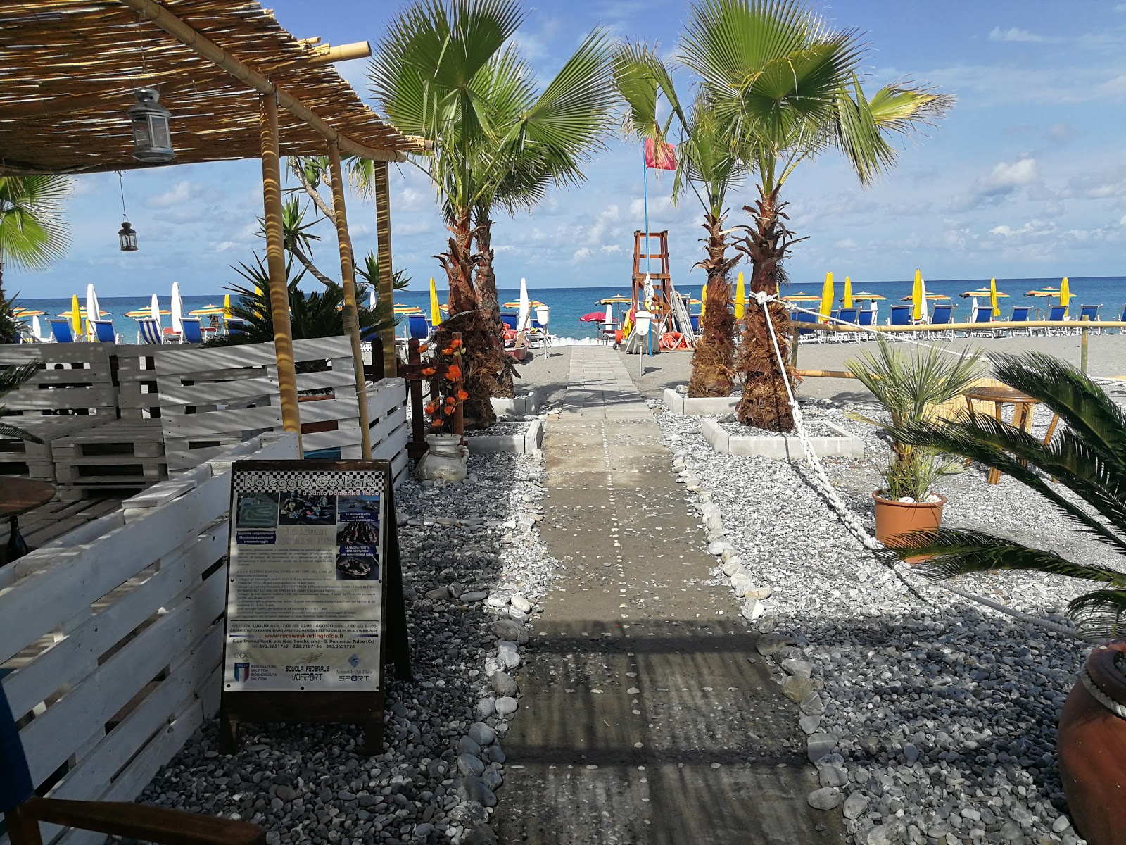 Foto di Spiaggia di Scalea II con parzialmente pulito livello di pulizia