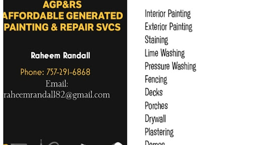 Affordable Generated Painting & Repair Svcs
