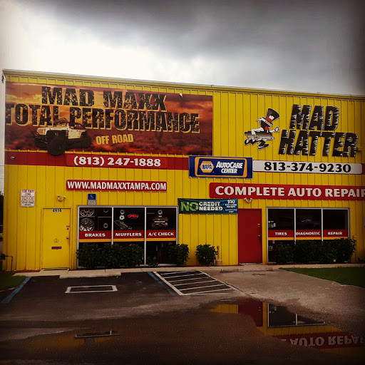 Auto Repair Shop «Mad Hatter Auto Repairs and Mufflers», reviews and photos, 4916 W Linebaugh Ave #101, Tampa, FL 33624, USA