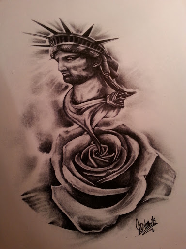 Explore shellback tattoo ideas, creative tattoo ideas in Buffalo, available at Madd Ink Tattoo & Piercing