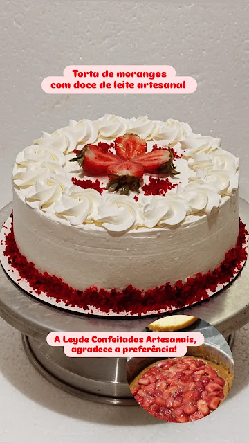 Leyde Confeitados Artesanais Bolos Tortas Docinhos Cupcakes