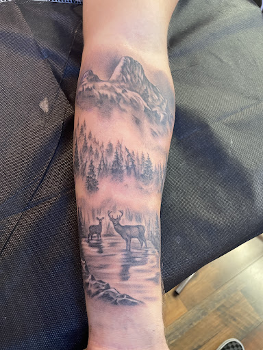 Explore oriental sleeve tattoo ideas, creative tattoo ideas in Wenatchee, available at Ole Soul Studio