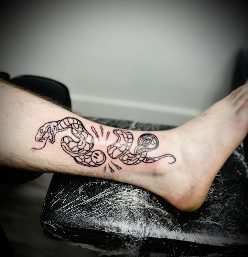 Explore fifth element tattoo ideas, creative tattoo ideas in Oconomowoc, available at Kitty Kattoo