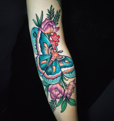 Explore simple line work tattoo ideas, creative tattoo ideas in Buford, available at Inked Arts Tattoo Studio