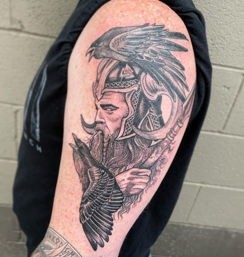 Explore insanity tattoo ideas, creative tattoo ideas in Spokane, available at Feel Good Ink