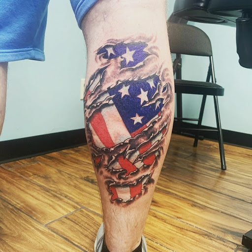 Explore redwood tattoo ideas, creative tattoo ideas in Calhoun, available at A Sailors Grave Tattoo Parlor