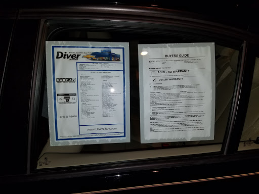 Chevrolet Dealer «Diver Used Cars», reviews and photos, 210 Greenhill Ave, Wilmington, DE 19805, USA