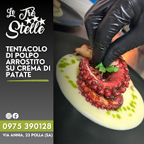 Restaurant Le Tre Stelle Ristorante Pizzeria à Polla (le menu)