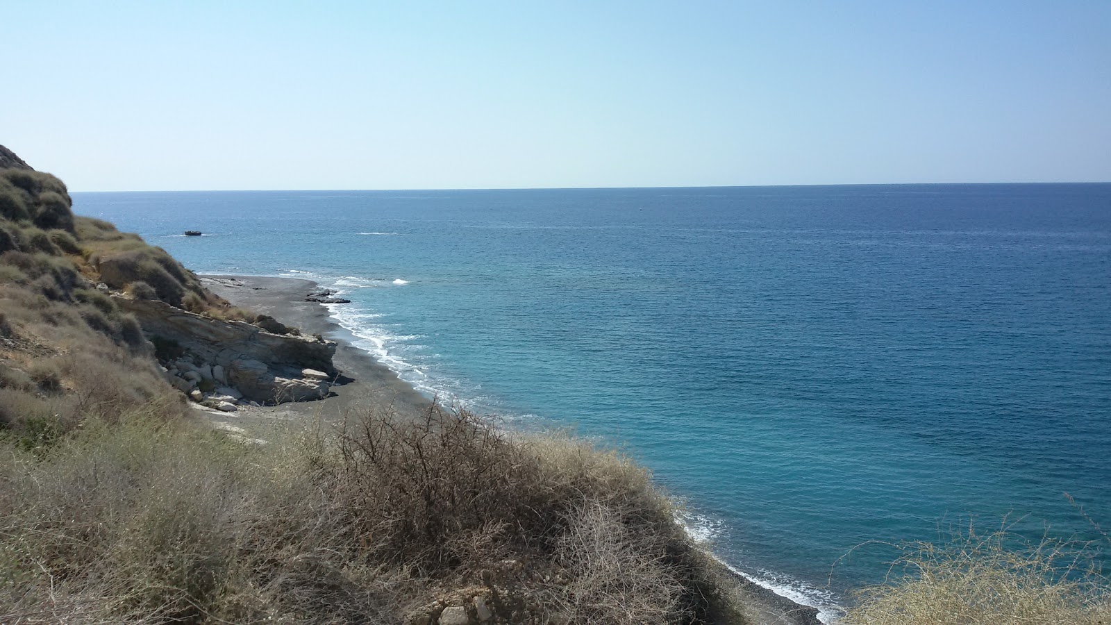 Faflagos beach的照片 带有宽敞的海湾