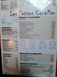 Restaurant Les Petites Canailles à Paris - menu / carte