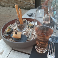 Plats et boissons du Restaurant gastronomique La Table de Haute-Serre à Cieurac - n°5