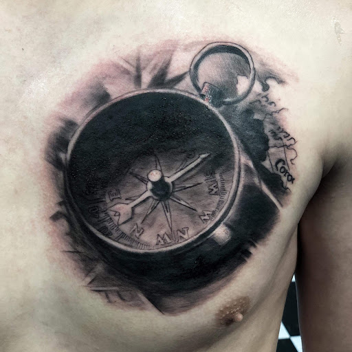 Explore spine tattoo ideas for men, creative tattoo ideas in Augusta, available at Mr. Tattoo