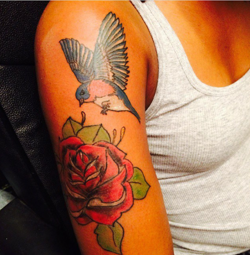 Explore back tattoo for women ideas, creative tattoo ideas in Redford, available at Prime Tattoo & Beauty