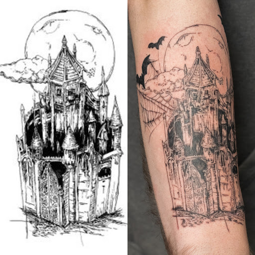 Explore imperfection tattoo ideas, creative tattoo ideas in Moweaqua, available at Fleshwound Tattoo