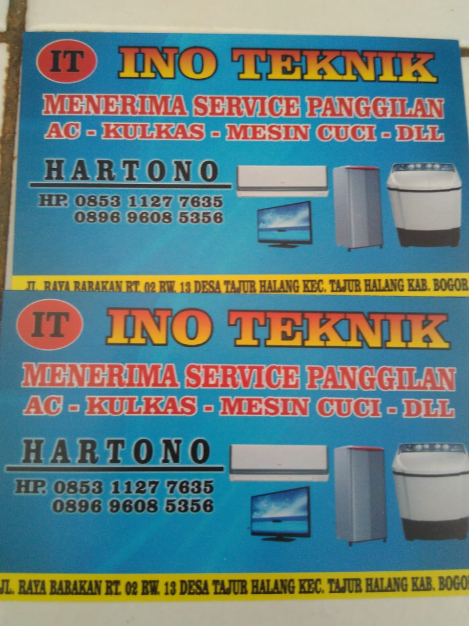 JASA SERVICE (INO TEKNIK)