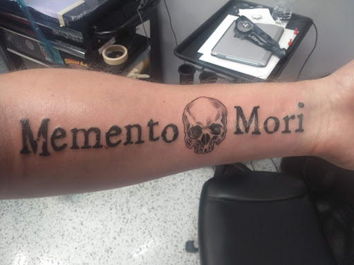Explore demonic tattoo ideas, creative tattoo ideas in Houston, available at Rose & Dagger Tattoo