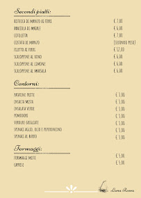 Ristorante Pizzeria Luna Rossa di Apicella à Castiglione delle Stiviere menu