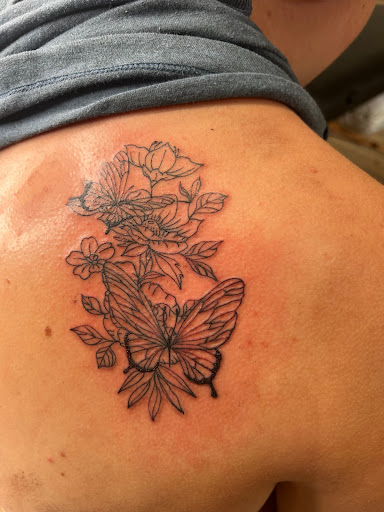 Explore joker card tattoo ideas, creative tattoo ideas in Holland, available at Broken Vessel Tattoo