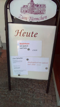 Zum Türmchen à Hofheim menu