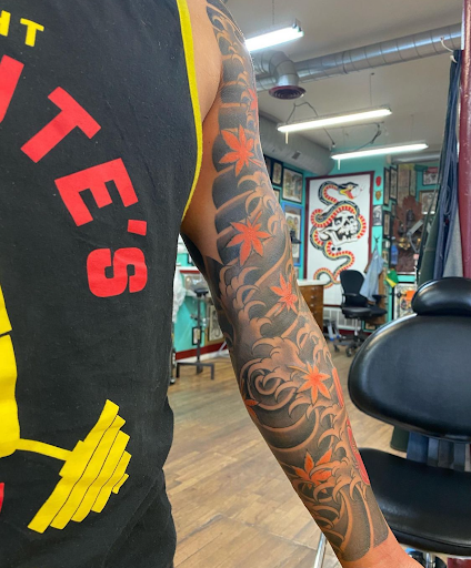 Explore norse mythology tattoo ideas, creative tattoo ideas in Georgetown, available at Iron Rite Tattoo South