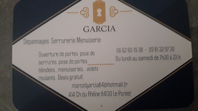 GARCIA Marcel Serrurrerie à Le Pontet
