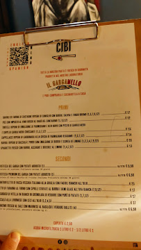 Taverna Gargantuà à Pistoia menu