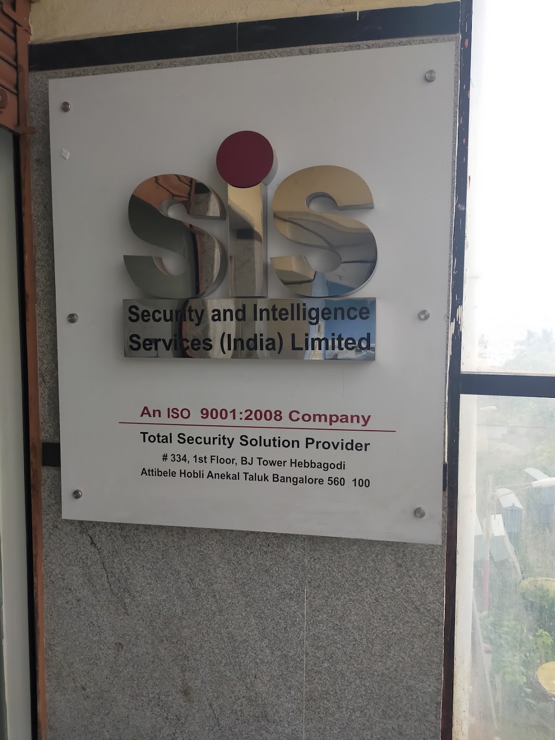 SIS India - BANGLORE ELECTRONIC CITY Branch Office
