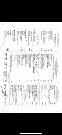 Menu du Izgara à Rosny-sous-Bois