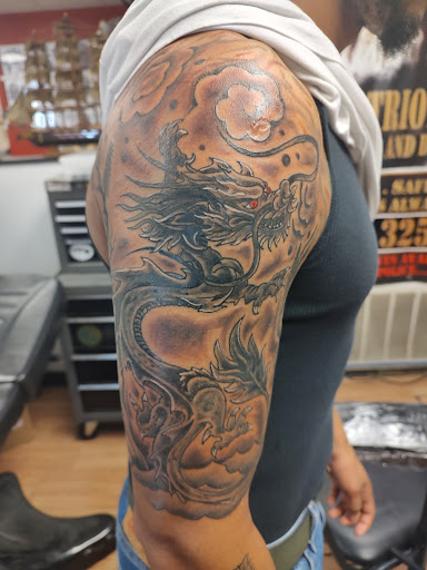 Explore tattoo ideas family names, creative tattoo ideas in Export, available at Patriotic pain tattoo