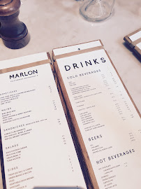 Marcelle rue de grenelle 75007 (Marlon) à Paris menu