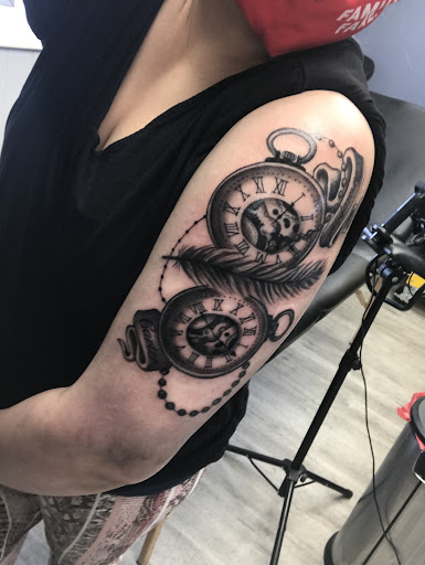 Explore pocahontas tattoo ideas, creative tattoo ideas in Cadillac, available at Limitless Ink Tattoo Studio