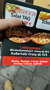 Snack Orsoy à Rheinberg (la carte)