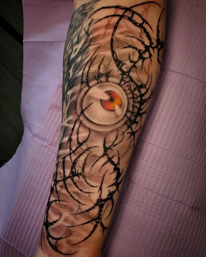 Explore appalachian trail tattoo ideas, creative tattoo ideas in Palm Harbor, available at Angry Owl Tattoo and Piercing