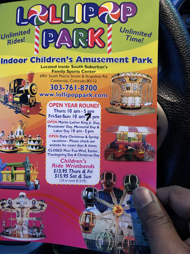 Amusement Park «Lollipop Park», reviews and photos, 6901 S Peoria St, Centennial, CO 80112, USA