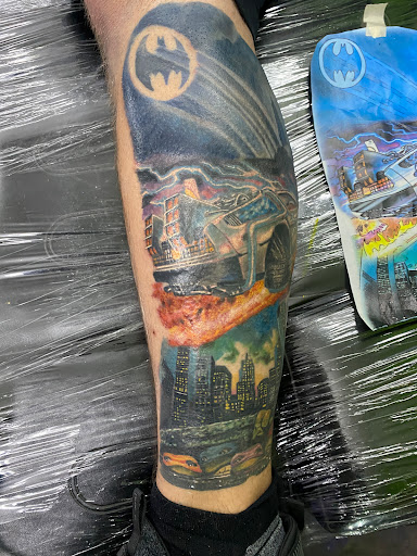 Explore spartan helmet tattoo ideas, creative tattoo ideas in Ogden, available at Savage Tattoo Shop